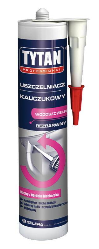 Uszczelniacz kauczukowy bezbarwny 280ml