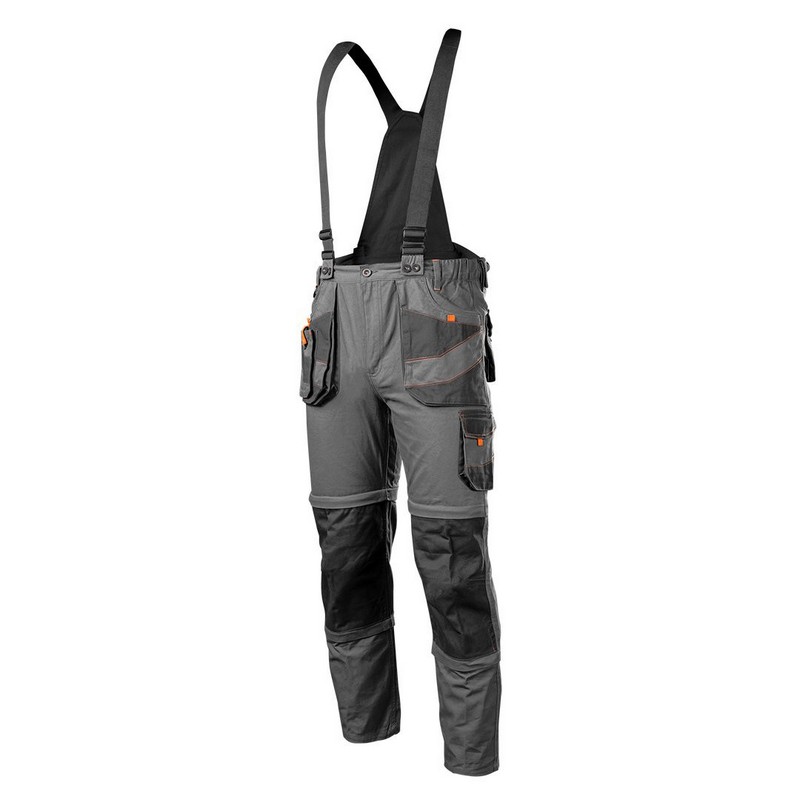 Spodnie robocze na szelkach 6W1, rozmiar XL