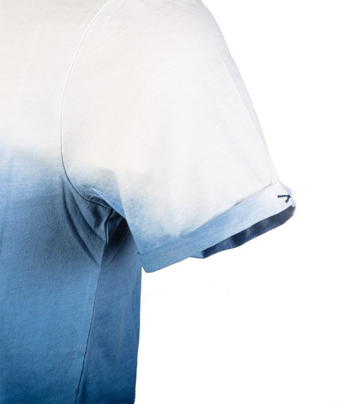 T-shirt cieniowany denim, rozmiar XXL