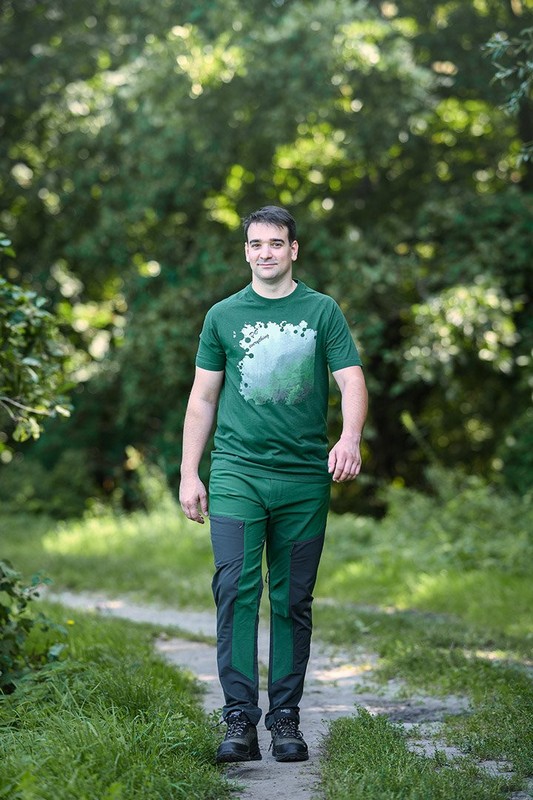 T-shirt outdoor LAS rozmiar M