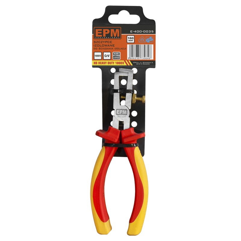 Szczypce do ściągania izolacji izolowane 1000V 160mm