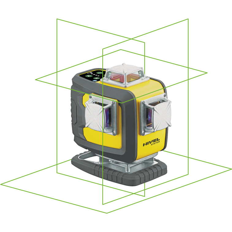 Laser krzyżowy CL4D-G + statyw SJJ-M1 EX