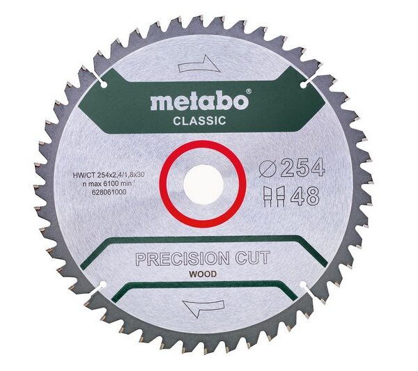 Piła tarczowa hw/ct 254*30mm 48WZ