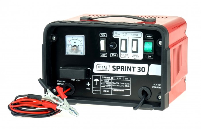 Prostownik sprint 30 30A 230V 12-24V