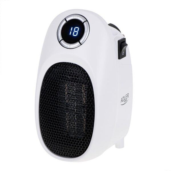 Termowentylator gniazdkowy biały AD 7746