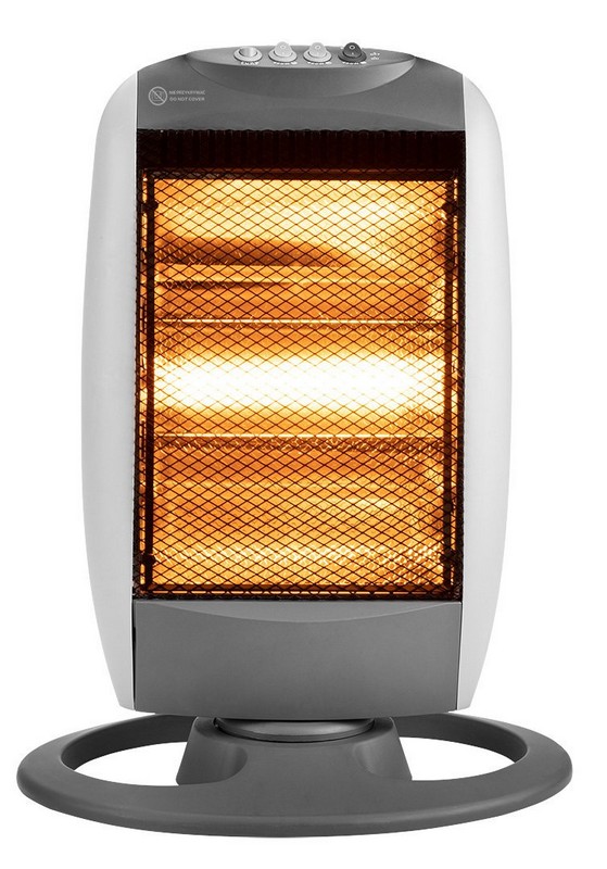 Promiennik halogenowy podczerwieni 400W/800W/1200W czarny