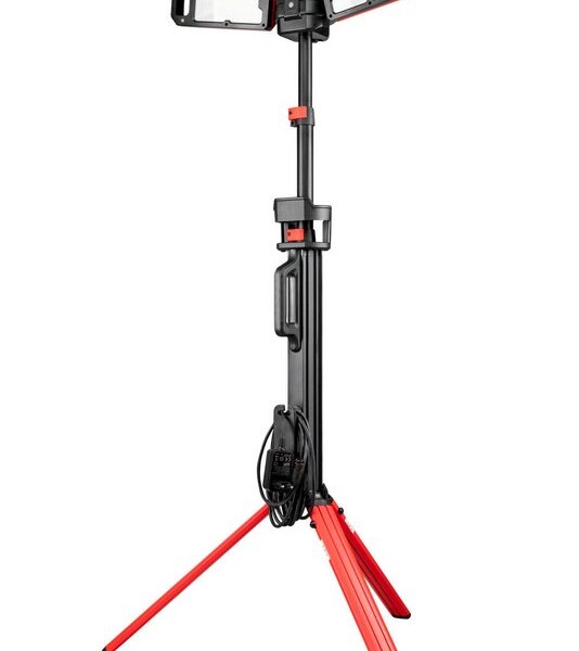 Reflektor LED stojący składany 5000LM 2*25W