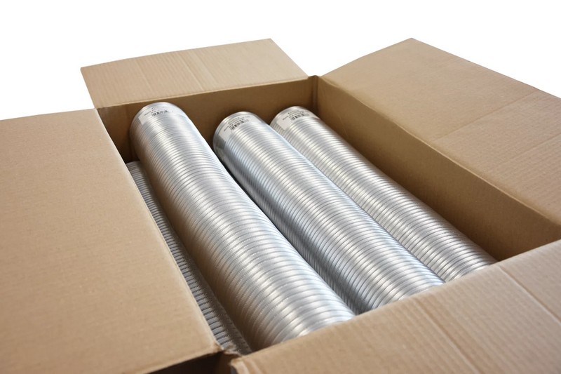 Rura aluminiowa flex 125mm