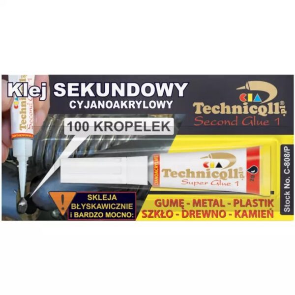 Klej sekundowy 2g