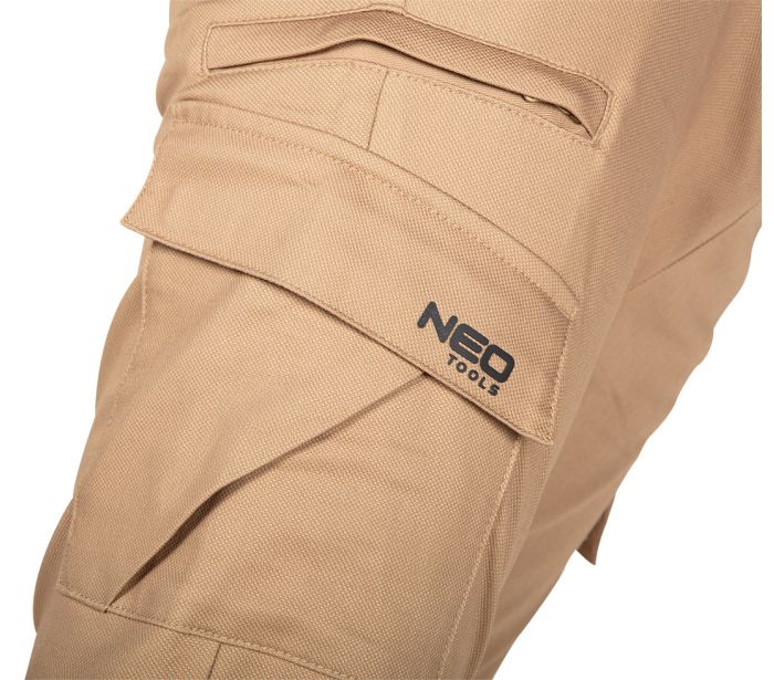Spodnie robocze outdoor typu jogger beżowe rozmiar M