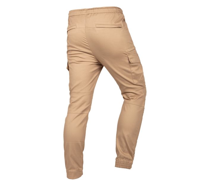 Spodnie robocze outdoor typu jogger beżowe rozmiar M
