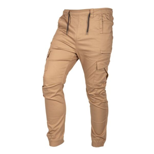 Spodnie robocze outdoor typu jogger beżowe rozmiar L
