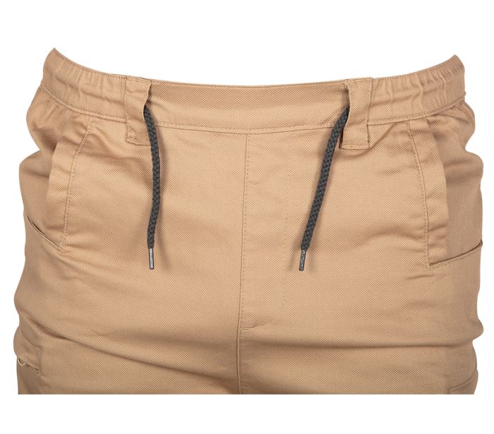 Spodnie robocze outdoor typu jogger beżowe rozmiar L