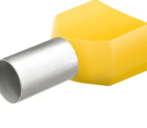 Tulejki kablowe twin z kołnierzem 50 sztuk 2*6.00mm