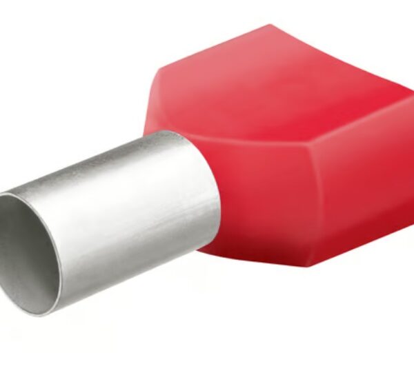 Tulejki kablowe twin z kołnierzem 200 sztuk 2*1.00mm