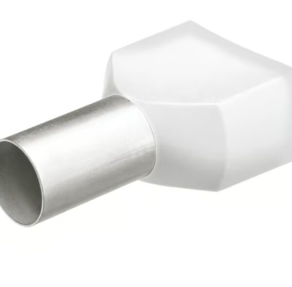 Tulejki kablowe twin z kołnierzem 200 sztuk 2*0.50mm