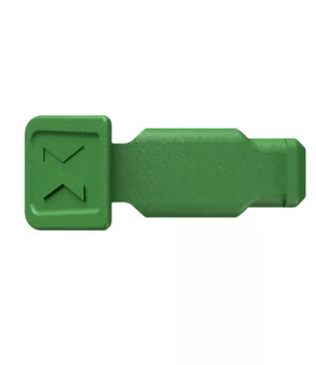 Klipsy colorcode do oznaczania narzędzi 10szt. zielone