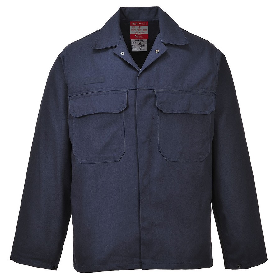 Kurtka/bluza ochronna spawalnicza granatowa bizweld xxxl