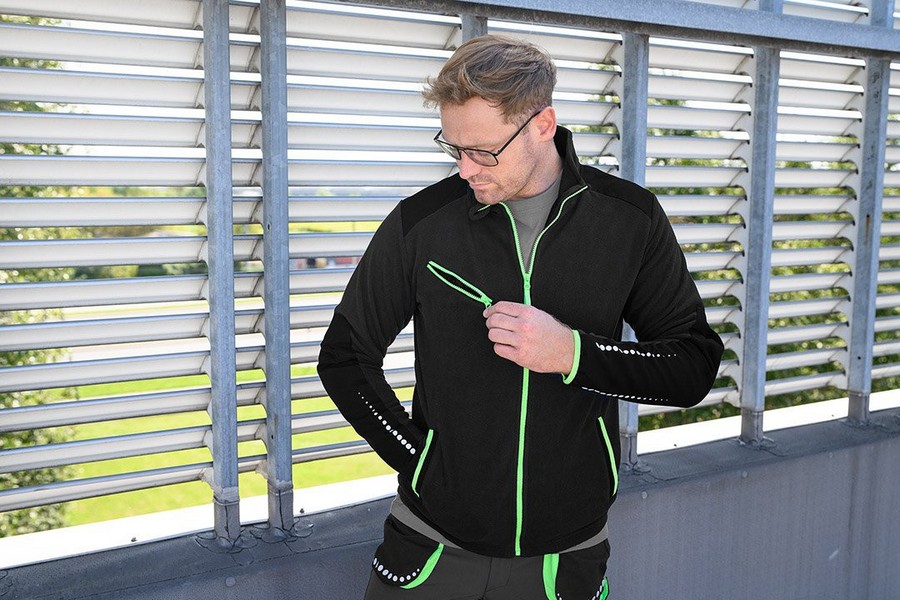 Polar roboczy premium czarny wzmocnienia z cordury roz.xl