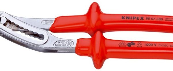 Szczypce do RUR nastawne aligator  VDE 1000V izolowane 300mm