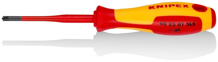Wkrętak plus-minus slim z izolacją 80 mm PZ1