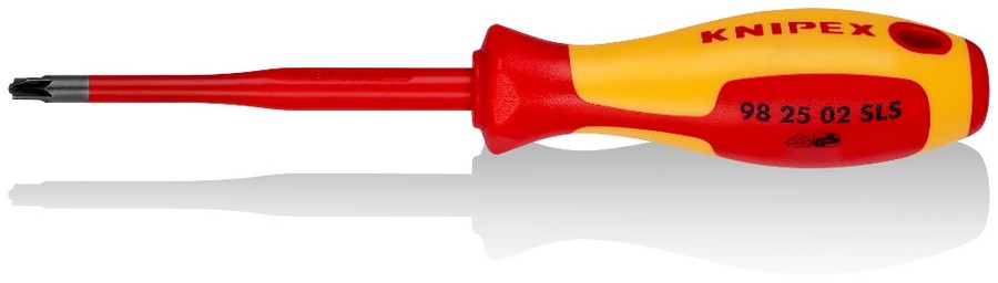 Wkrętak plus-minus slim z izolacją 100 mm PZ2
