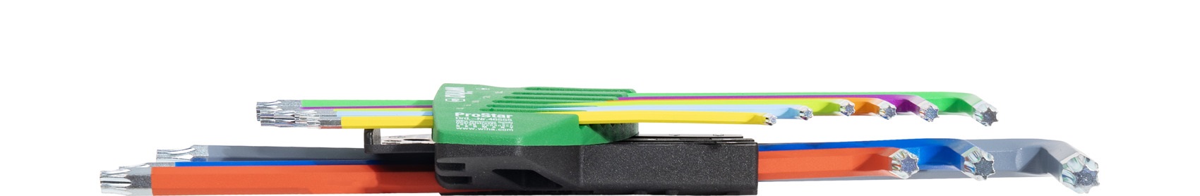 Zestaw kluczy trzp. w uchwycie prostar torx 9CZ.