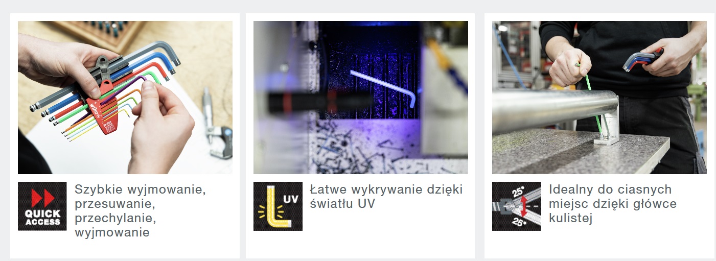 Zestaw kluczy trzp. w uchwycie prostar 6-KĄTNY 9CZ.