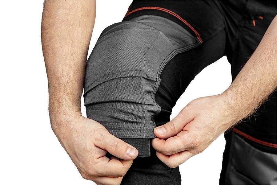 Spodnie robocze HD slim odpinane kieszenie rozmiar XXL