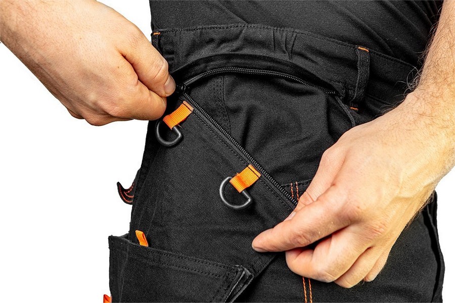 Spodnie robocze HD slim odpinane kieszenie rozmiar XXL