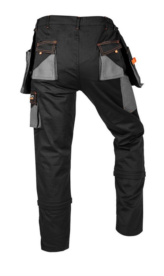 Spodnie robocze HD slim odpinane kieszenie rozmiar XXL