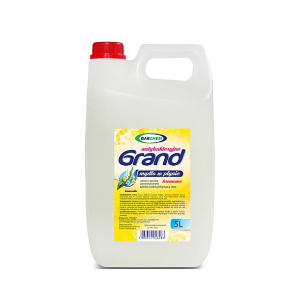 Mydło w płynie z dodatkiem gliceryny, grand 5L