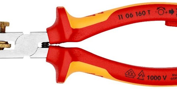 Szczypce do ściągania izolacji 1000V 160mm z zawieszką