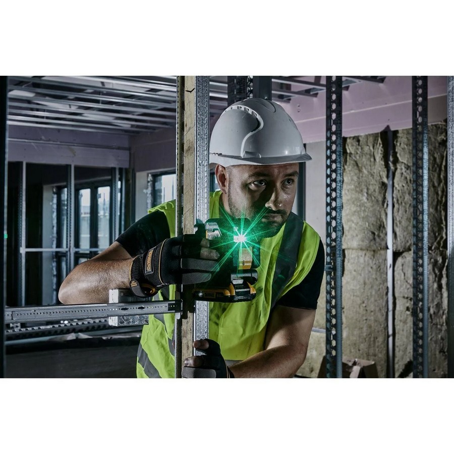 Laser krzyżowy zielony 18V 0*AH