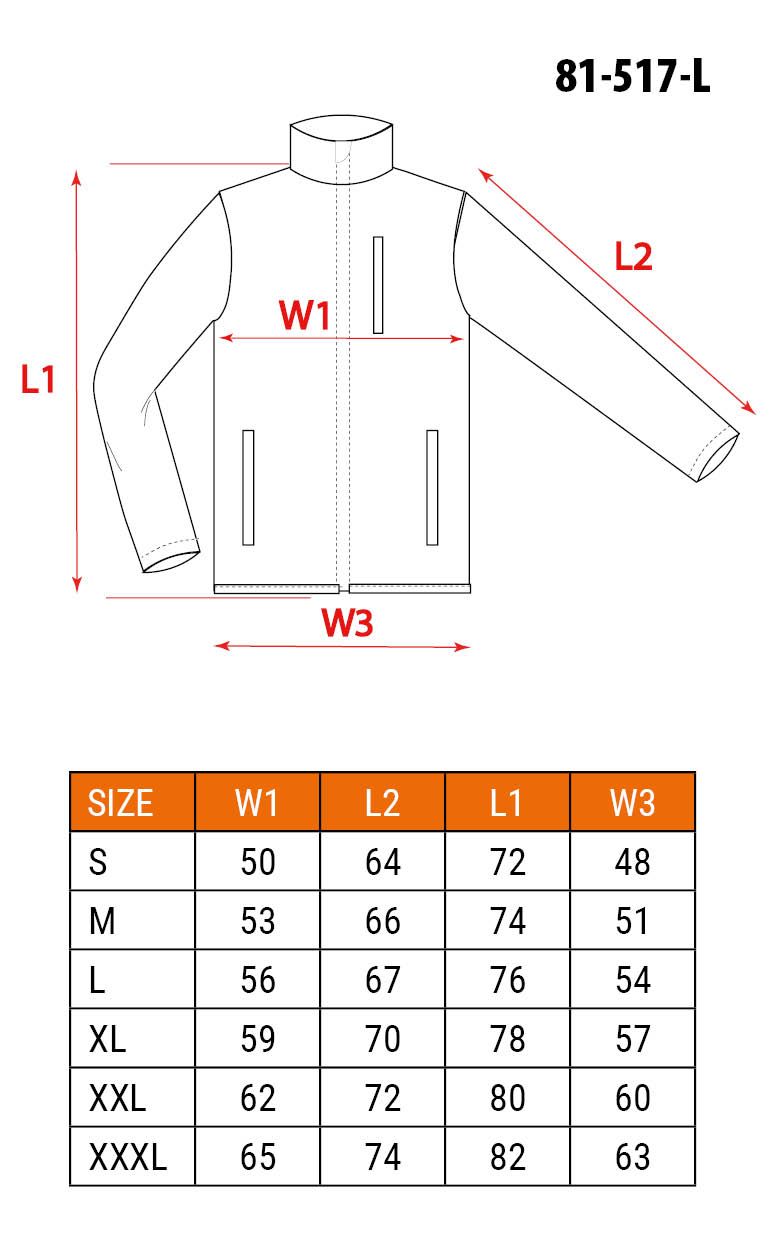 Bluza softshell outdoor, beżowa, rozmiar M