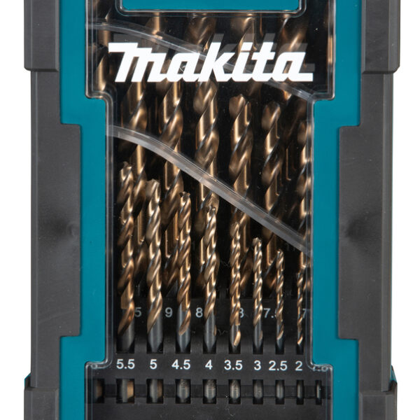Zestaw wierteł HSS tytan m-force do metalu 1.0-13mm 25 szt.