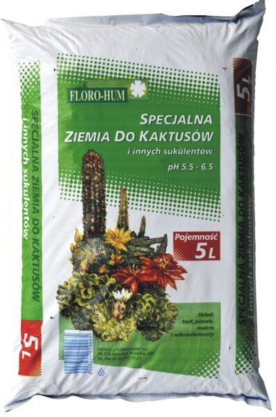 Ziemia - do kaktusów - 5 L.