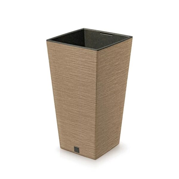 Doniczka furu square ECO wood - naturo FSC MIX