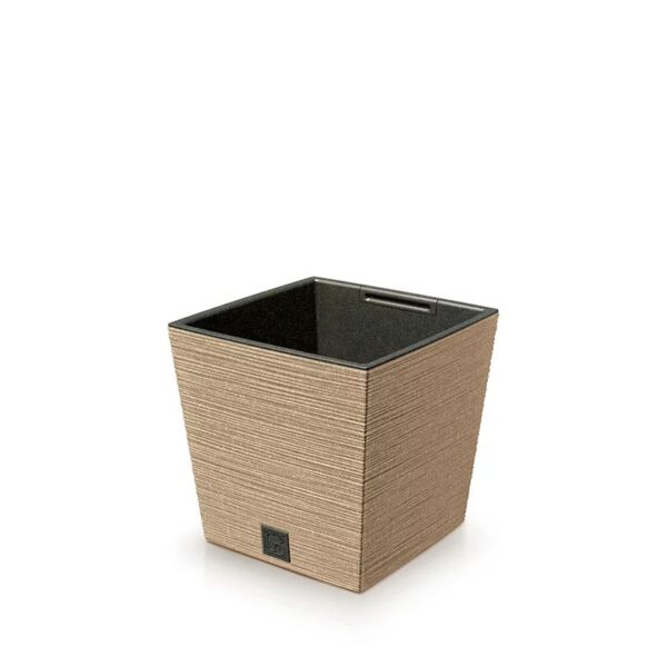 Doniczka furu square ECO wood-naturo FSC MIX 19L