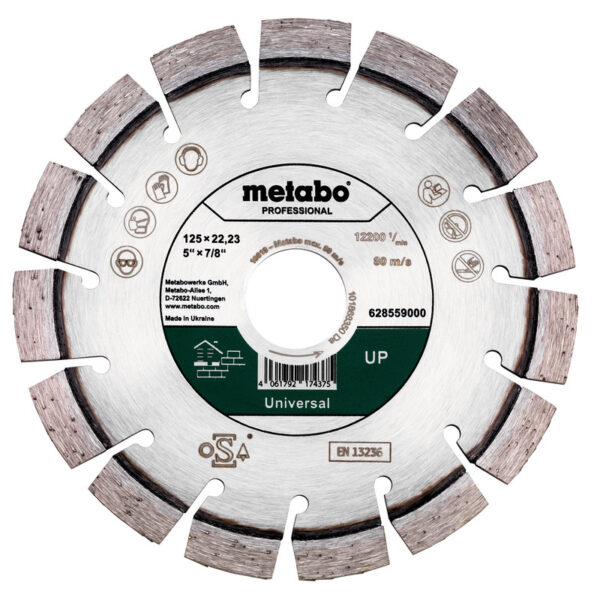 Tarcza diamentowa segmentowa do betonu 125*22.23mm