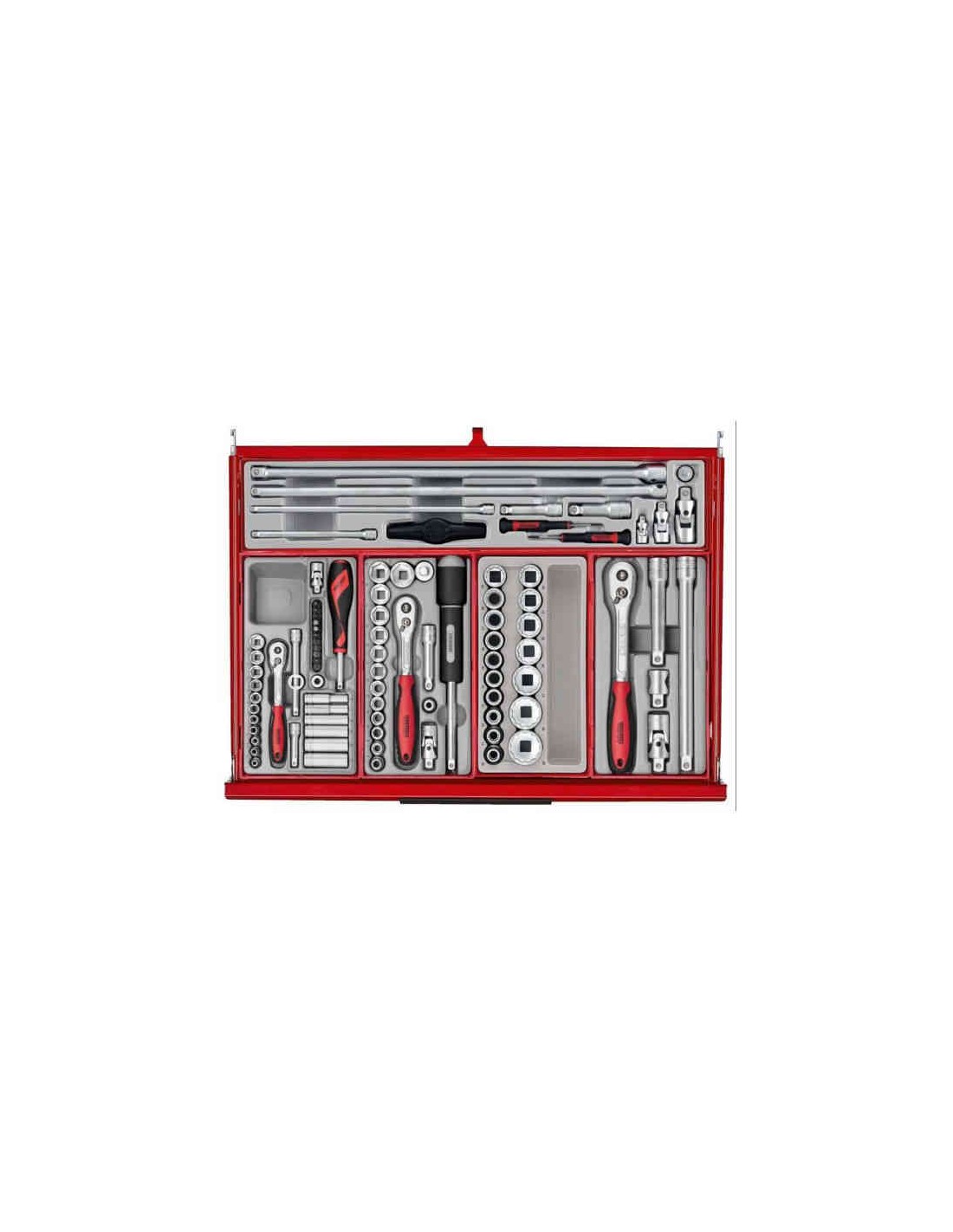 Wózek narzędziowy TKW26R282TC PRO35TM 282 elementów