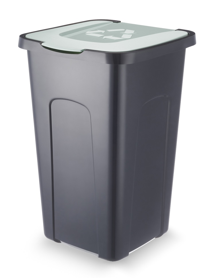 Pojemnik na odpady sorta zielony 50L