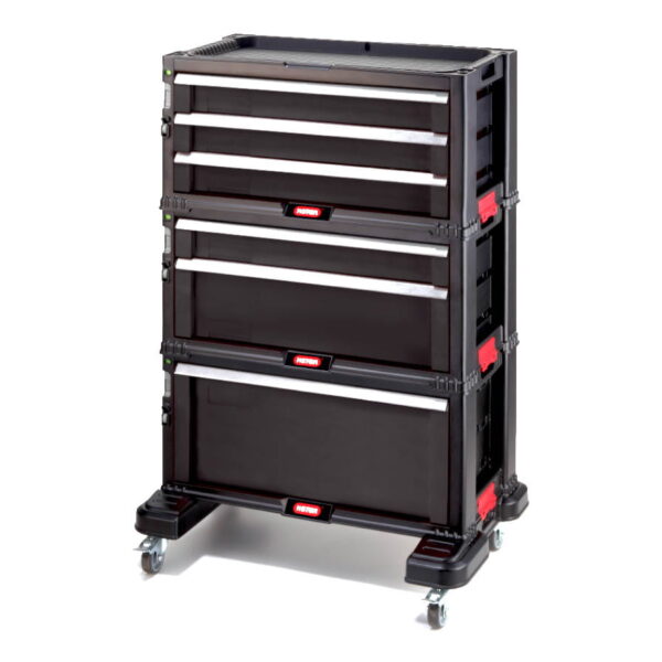 Regał / wózek narzędziowy - 6 szuflad Keter tool chest