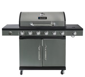 Grill gazowy 6+1 stal nierdzewna 16,5KW