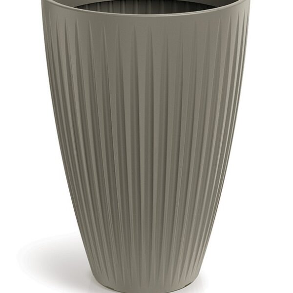 Doniczka latia round high - mocca