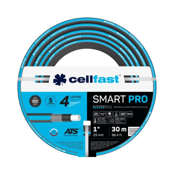 Wąż ogrodowy smart PRO ATS 1'' 30M