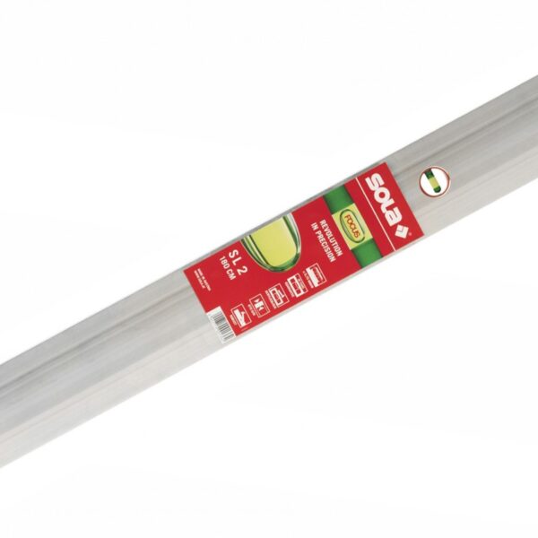Łata murarska wskaźnik pionu i poziomu SL2 250cm