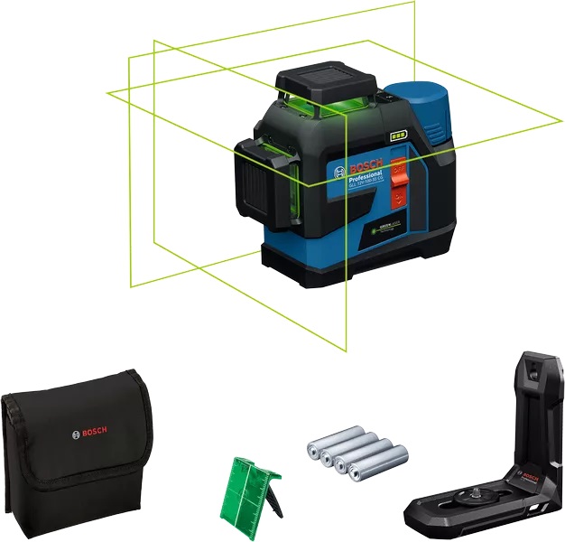 Laser liniowy GLL 12V-100-33 CG 0*AH l-boxx
