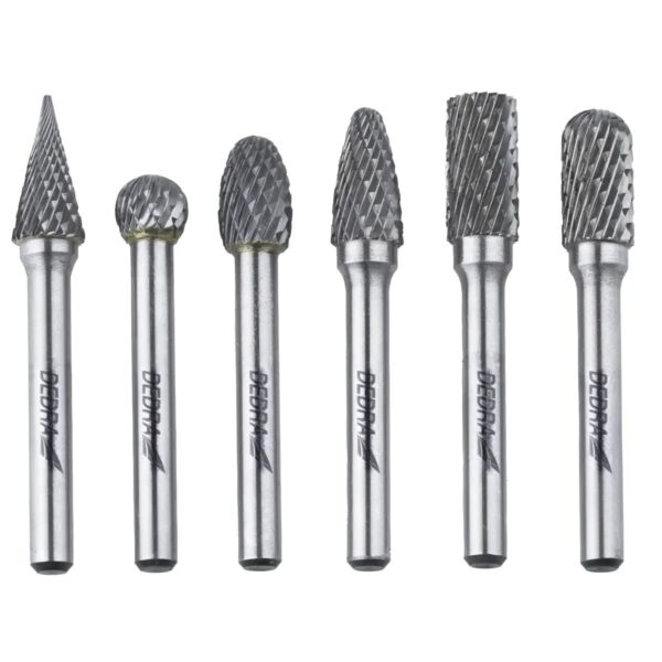 Frezy trzpieniowe do metalu 6mm 6 szt
