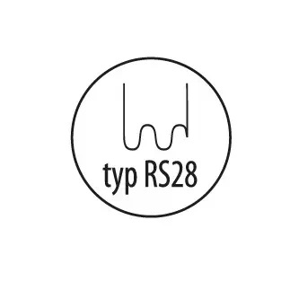Zszywki 0.8mm RS28 do plastiku 100 szt.